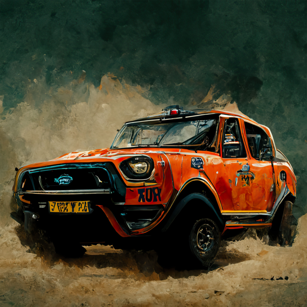 Arte della parete di vetro Racer