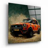 Tableau en verre Racer || Collection Designer - 40x40 cm