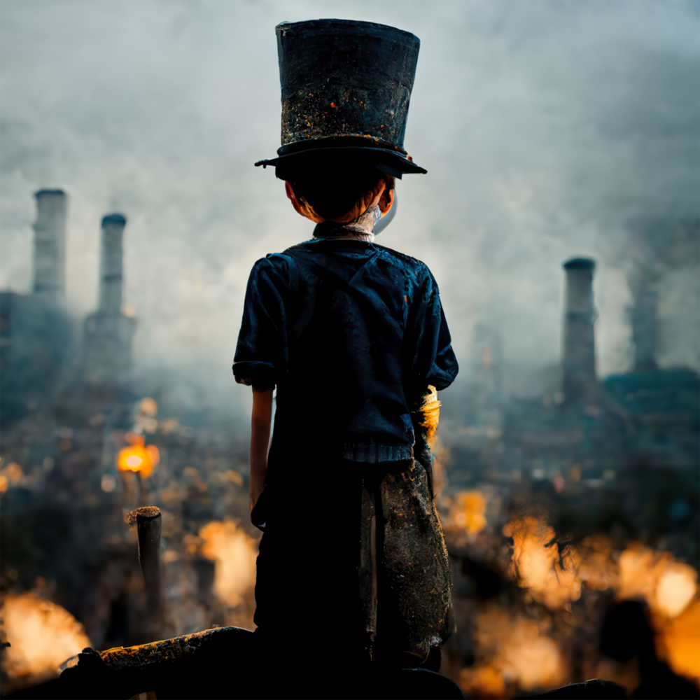 Survivant  Impression sur verre