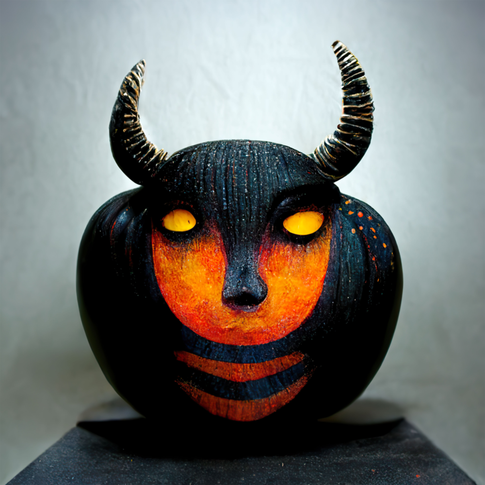 Arte della parete di vetro Zucca malvagia