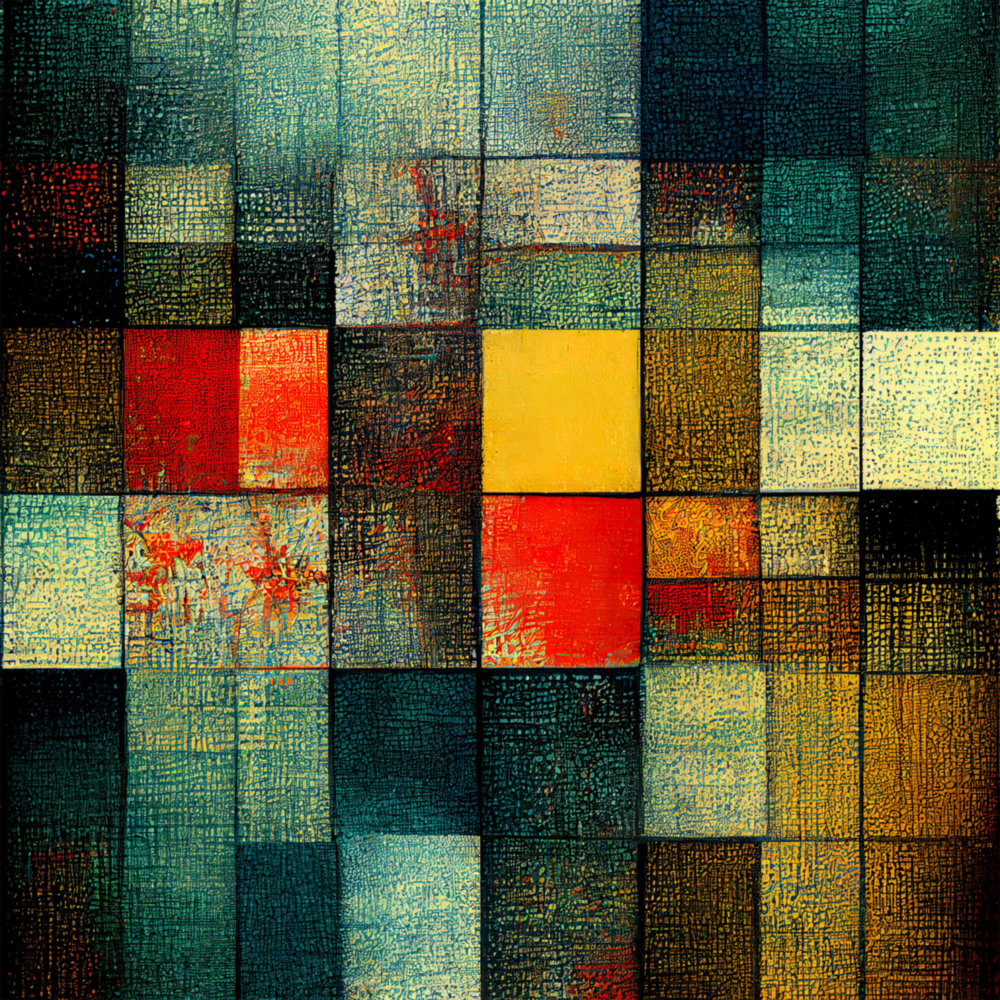 Arte della parete di vetro Blocchi