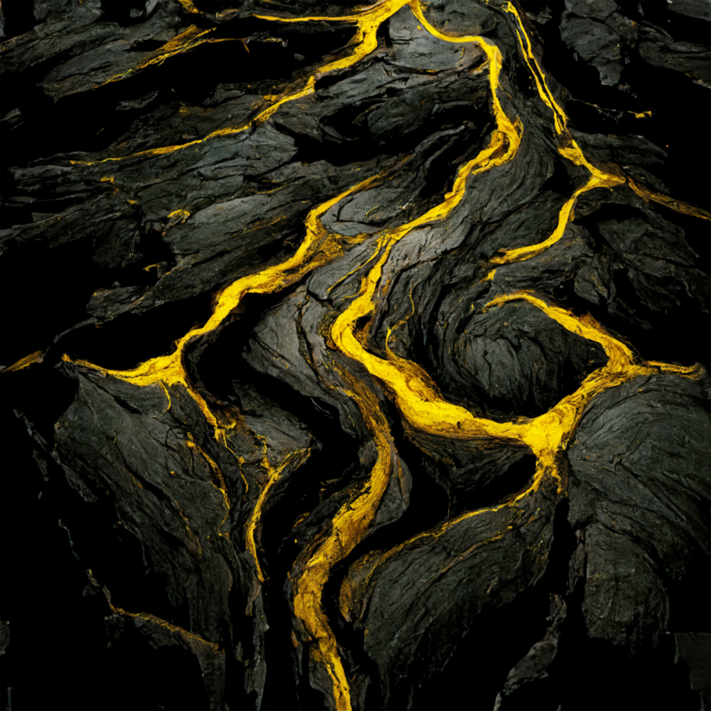 Lave  Impression sur verre