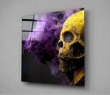 Smoky Skull Glass Wall Art  || Designer Collection | Insigne Art Design