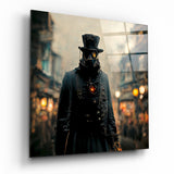 Warrior Glasbild || Designer-Kollektion - 40x40 cm