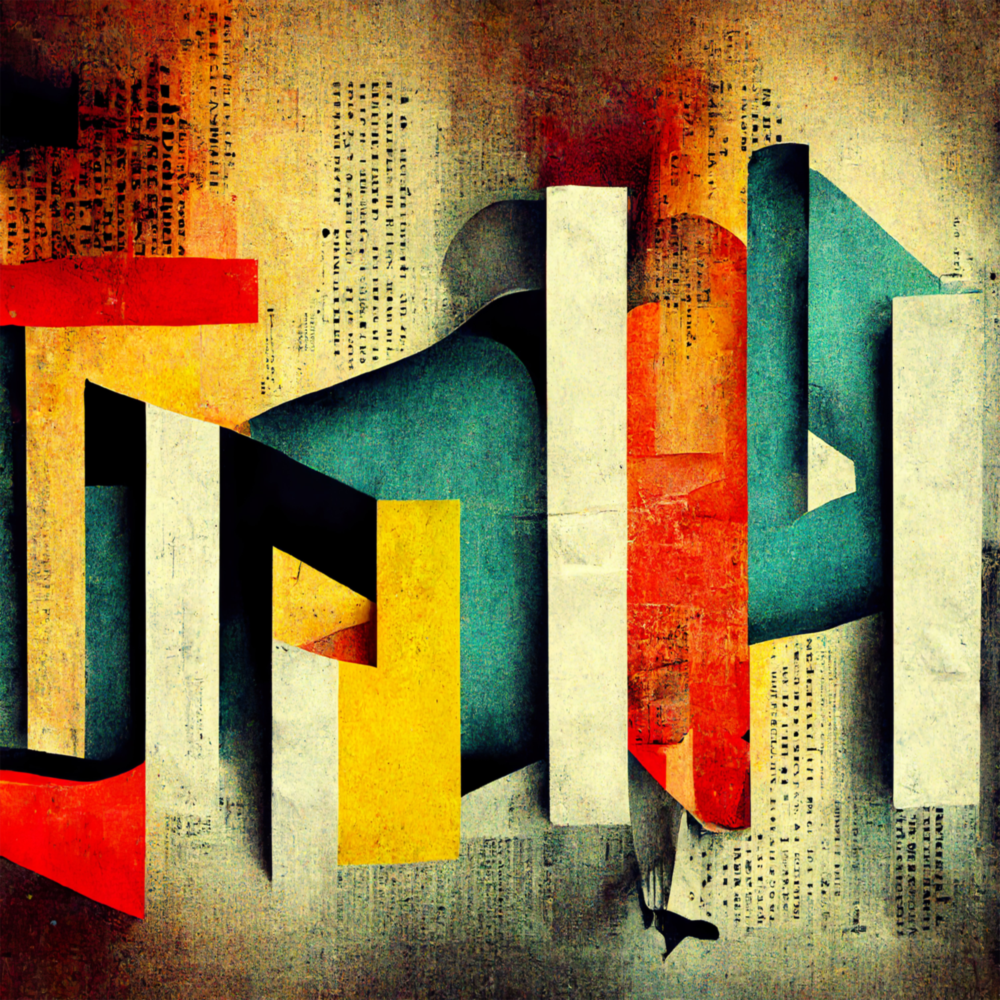 Alphabet perdu  Impression sur verre