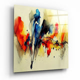 Glasbild „Frequenz" || Designer-Kollektion - 40x40 cm