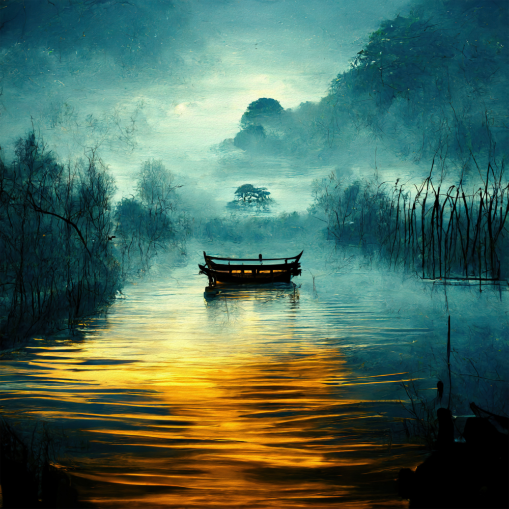 Arte della parete di vetro Silenzio