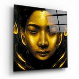 Quadro in vetro Dea || Collezione Designer - 40x40 cm