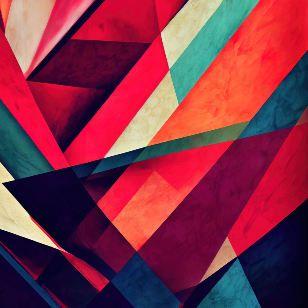 Arte della parete di vetro V