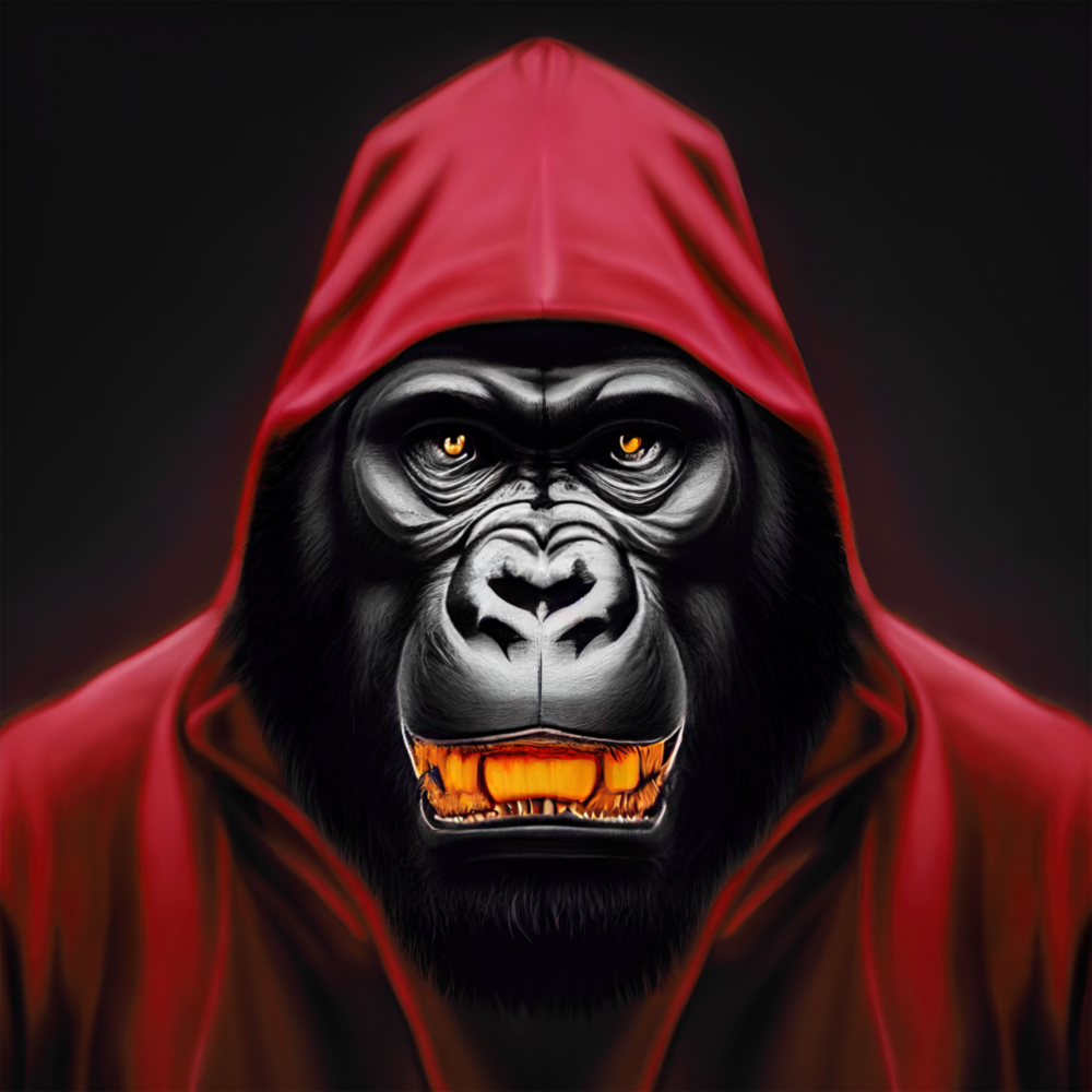 Sourire en colère  Impression sur verre