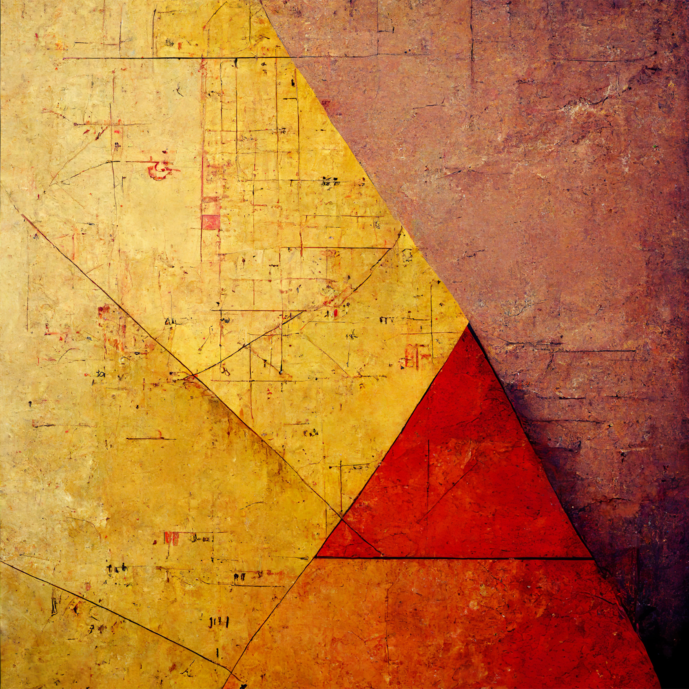 Arte della parete di vetro Antico muro