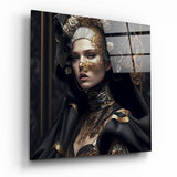 Tableau en verre The Queen || Collection Designers - 40x40 cm