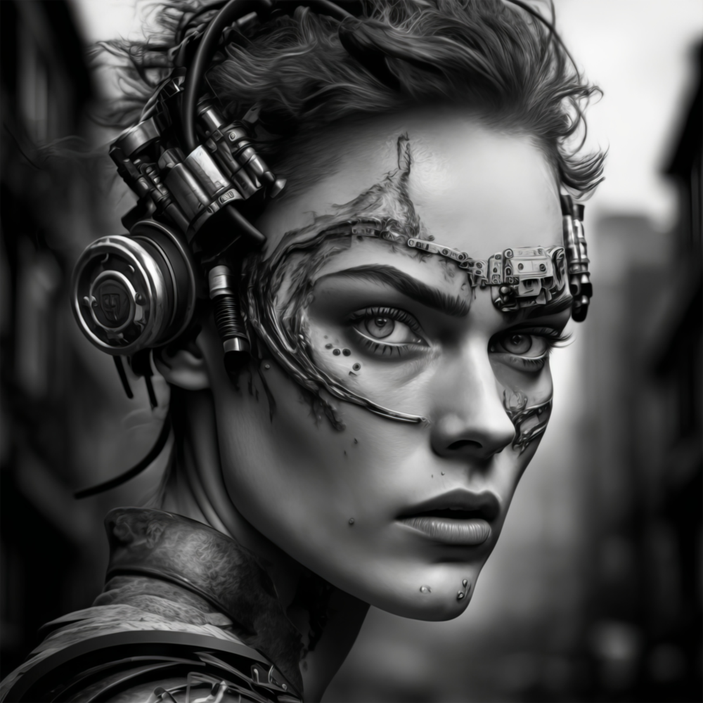 Woman Warrior Glass Wall Art  || Designer Collection