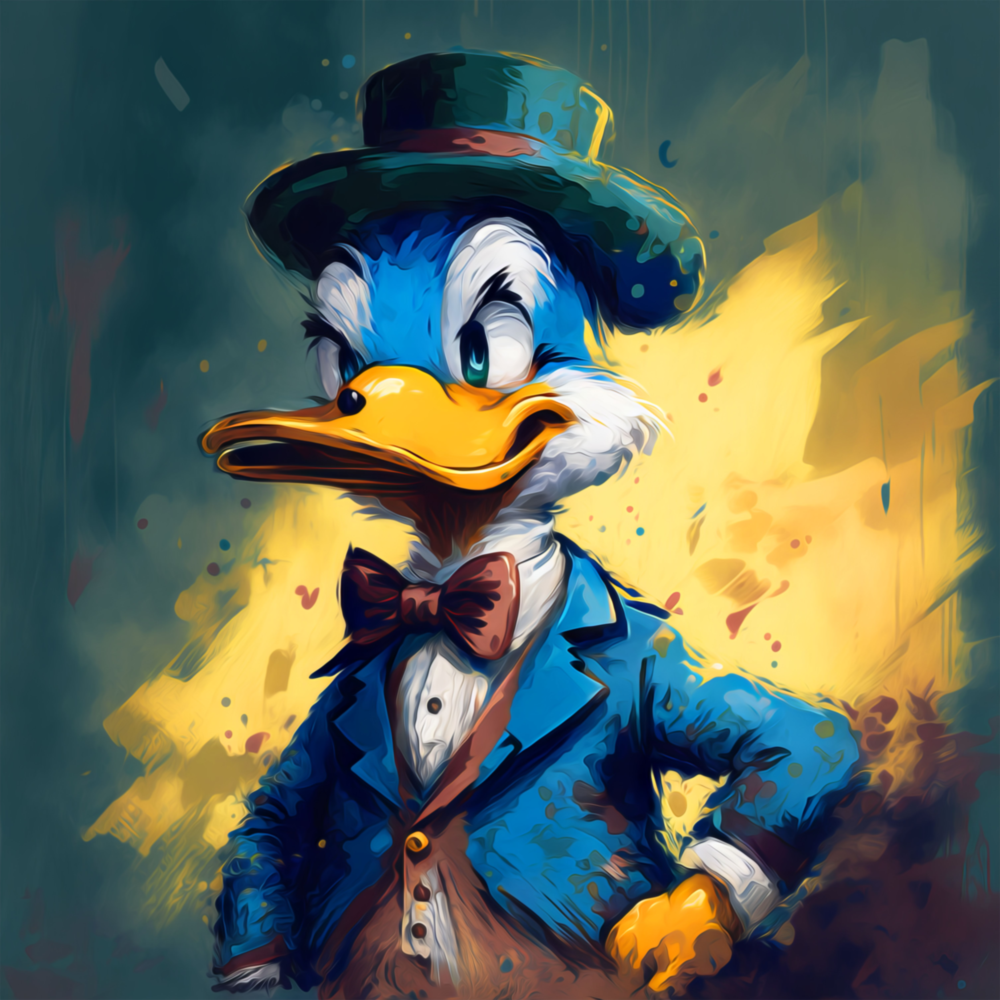 Darkwing Duck Glass Wall Art  || Designers Collection