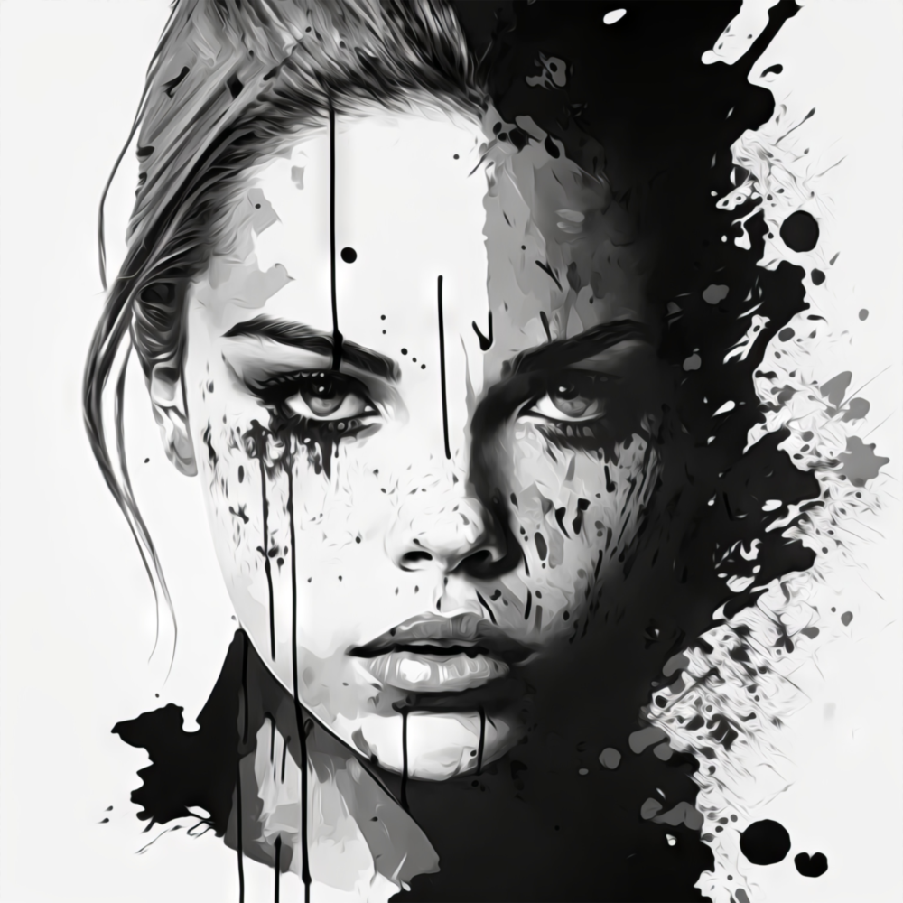 Frauen || Designer -Sammlung Glasbild