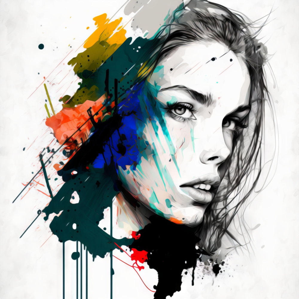 Woman Glass Wall Art  || Designer Collection