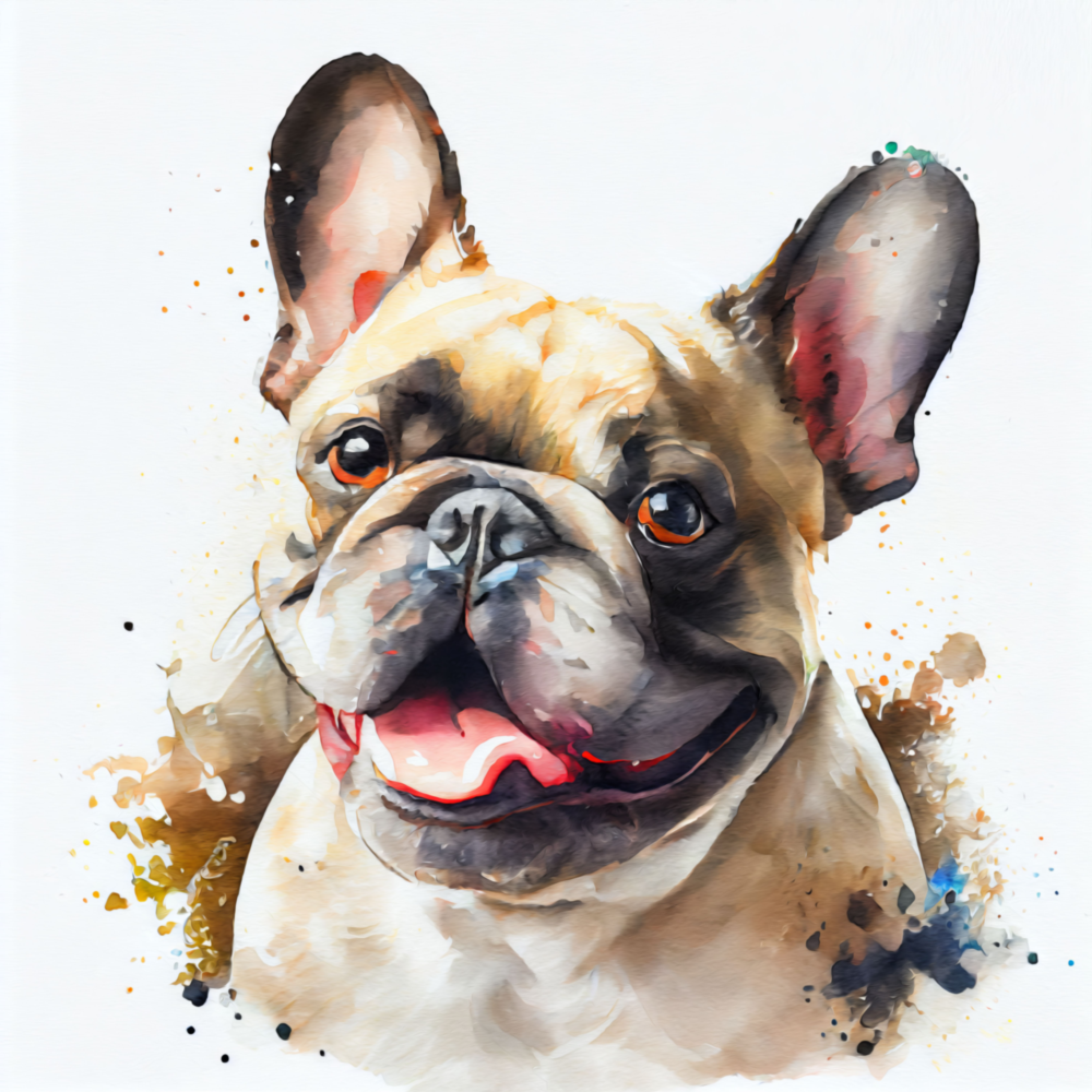 Arte de pared de vidrio de Cane carino || Collezione di designer