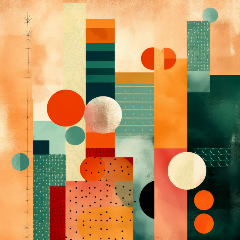 Arte de pared de vidrio de Arte Moderna