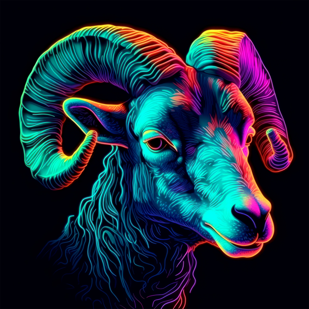 Arte de pared de vidrio de RAM