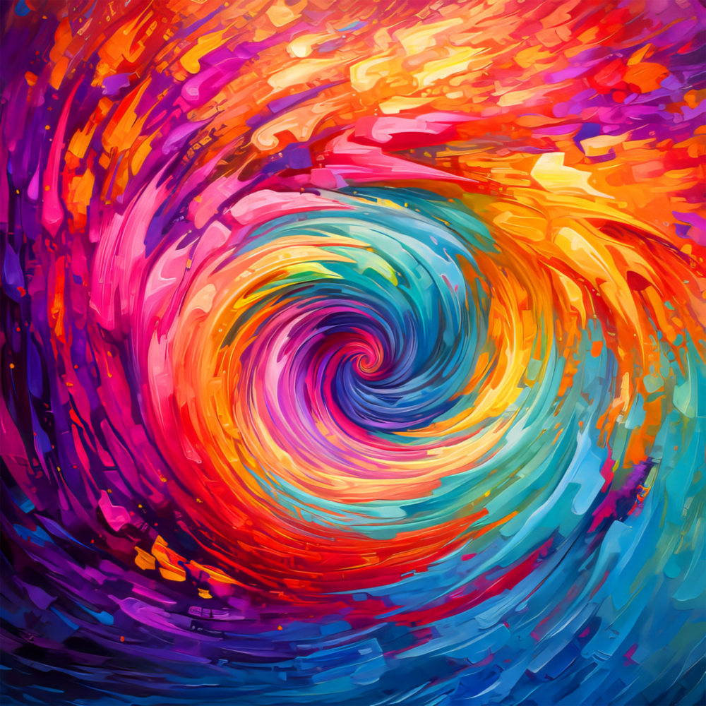 Arte de pared de vidrio de Hole colorato || Collezione di designer