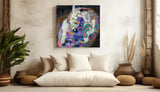 The Virgin by Gustav Klimt Glass Wall Art|| Designer Collection