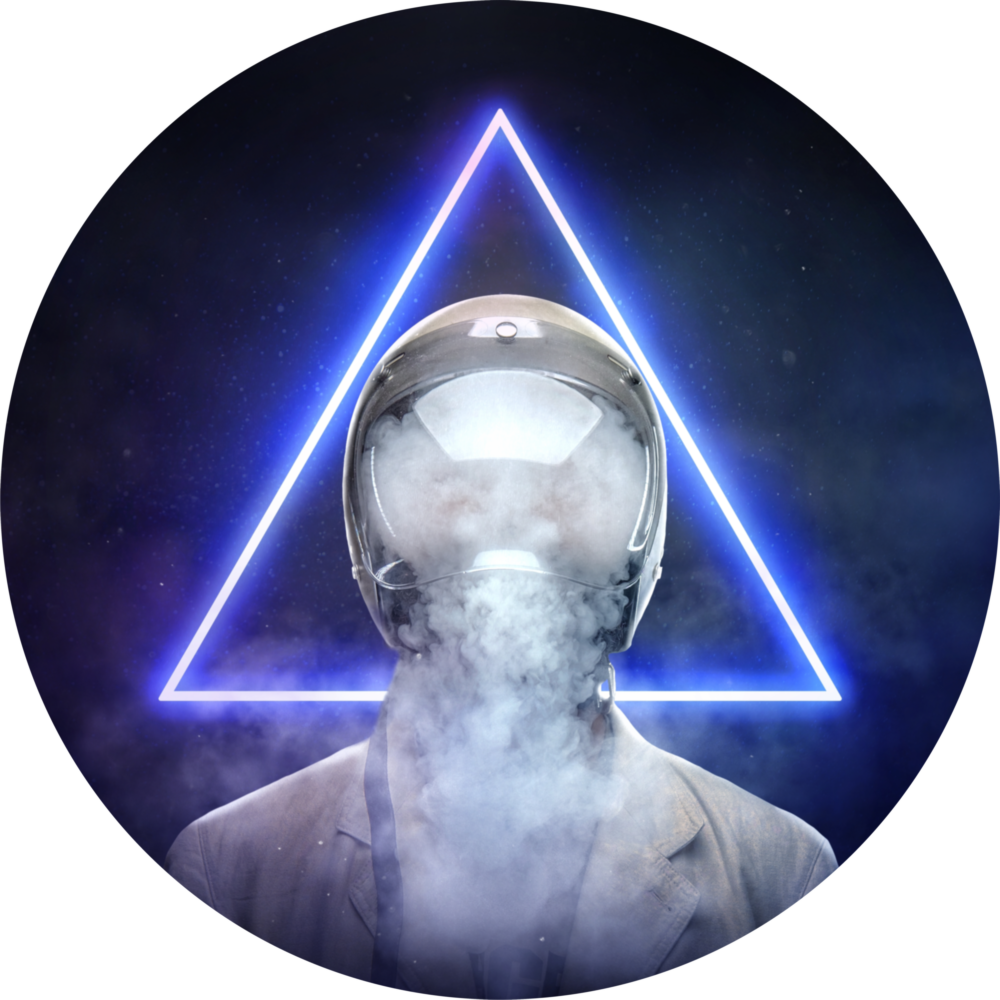 Arte della parete di vetro Triangolo