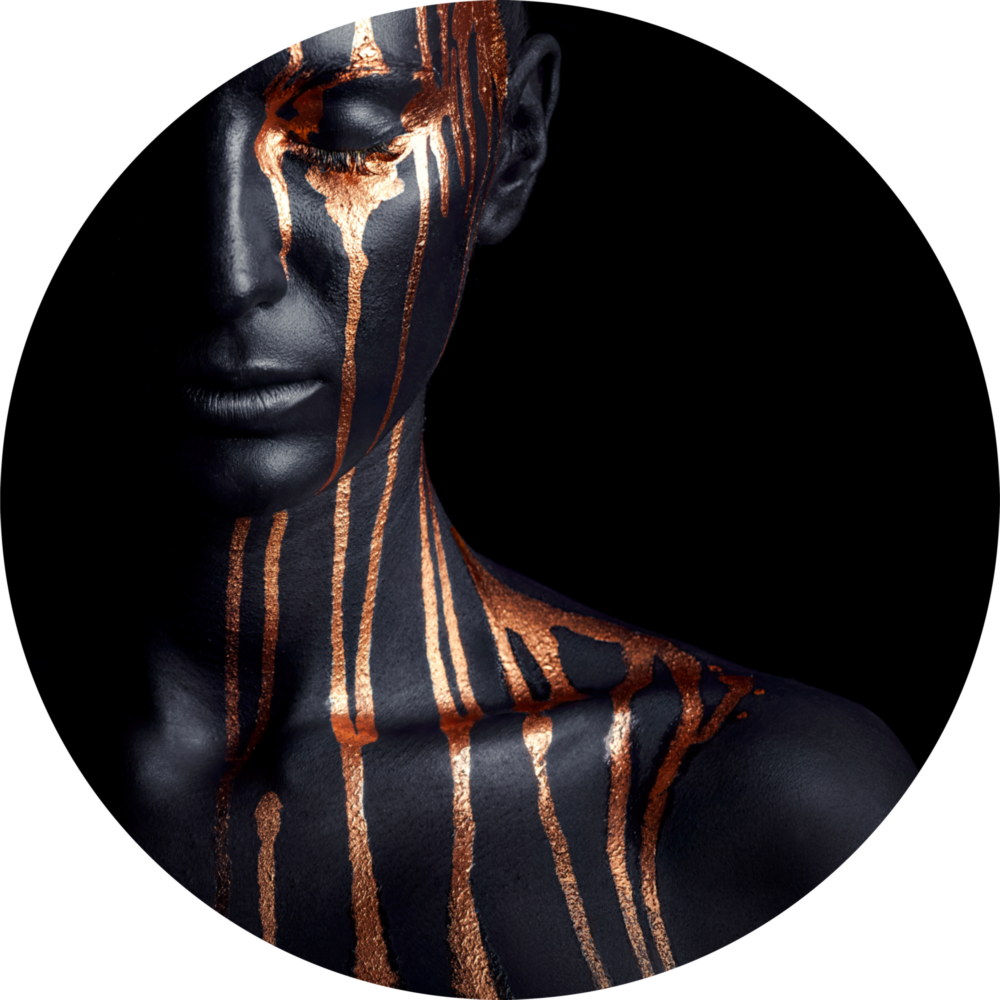 Arte della parete di vetro Da donna