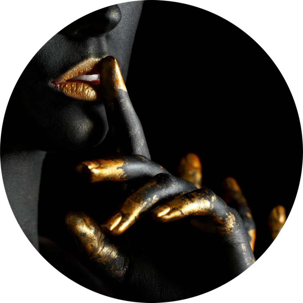 Le silence Impression sur verre