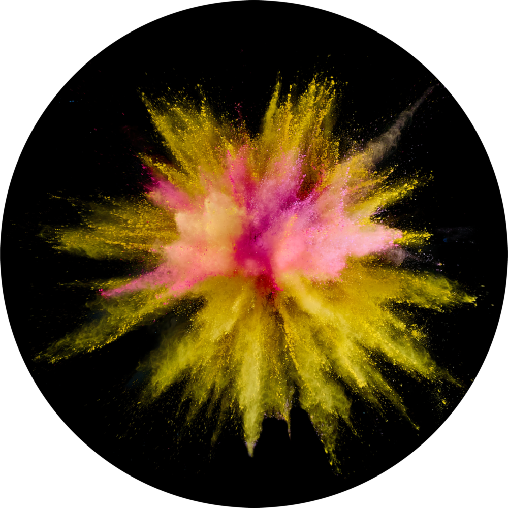 Abstract Glass Wall Art