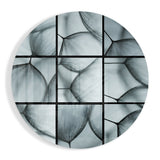 Semilla de Diente de León Macro Gris cuadro de cristal - 60x60 cm