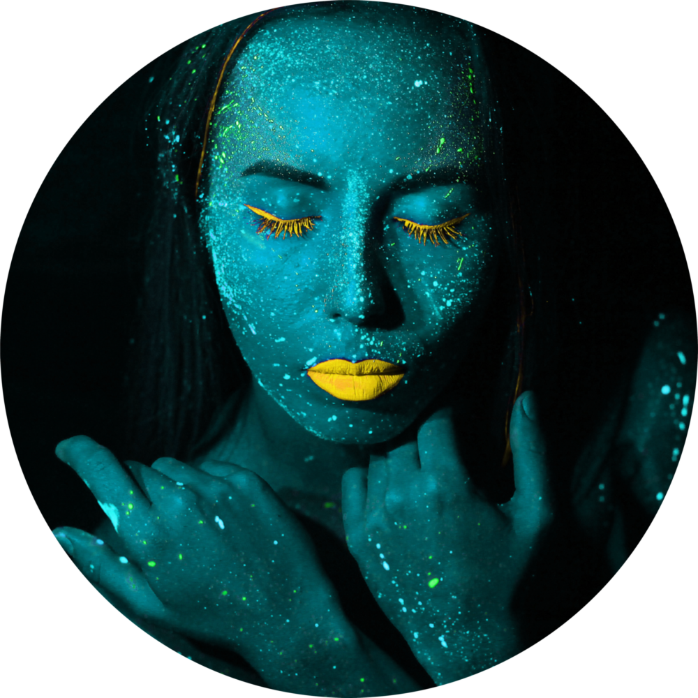 Arte della parete di vetro Da donna