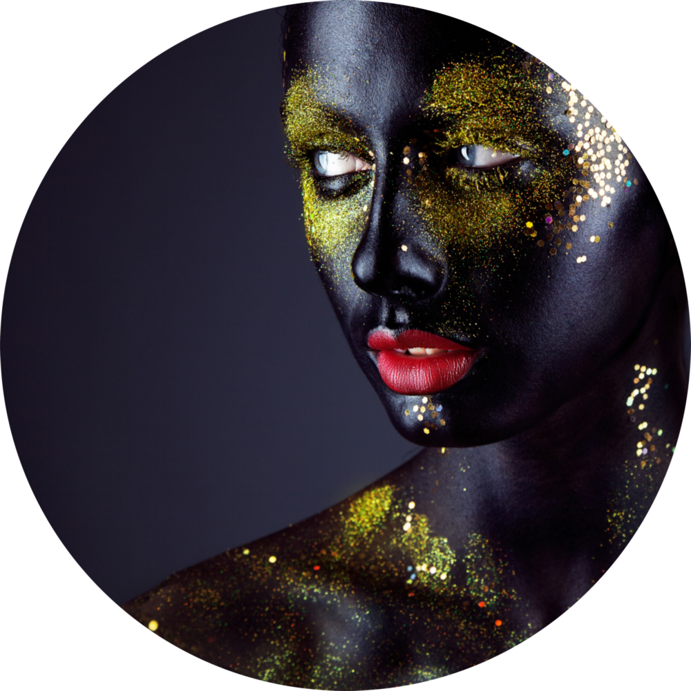 Arte della parete di vetro Da donna