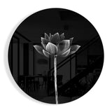 Loto Monocromatico Eretto quadro in vetro - 60x60 cm