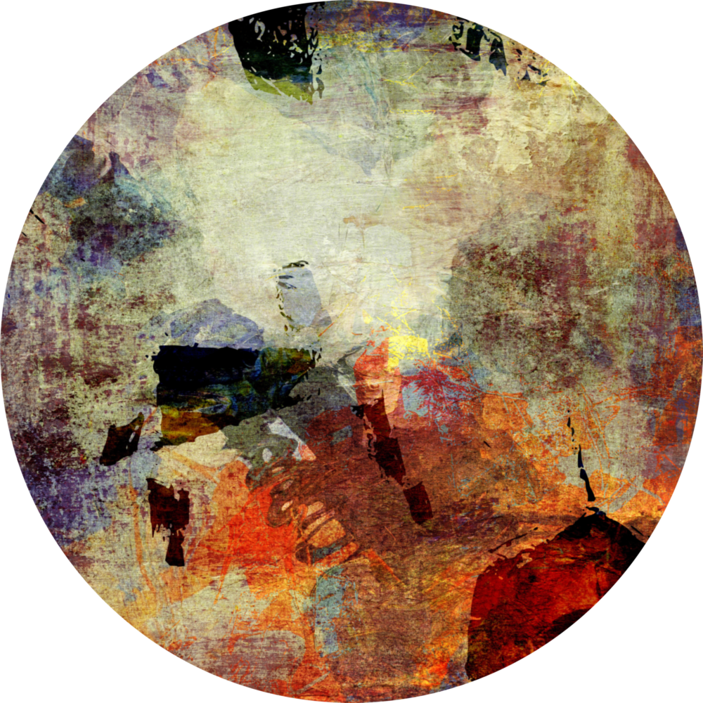 Arte della parete di vetro Astratto