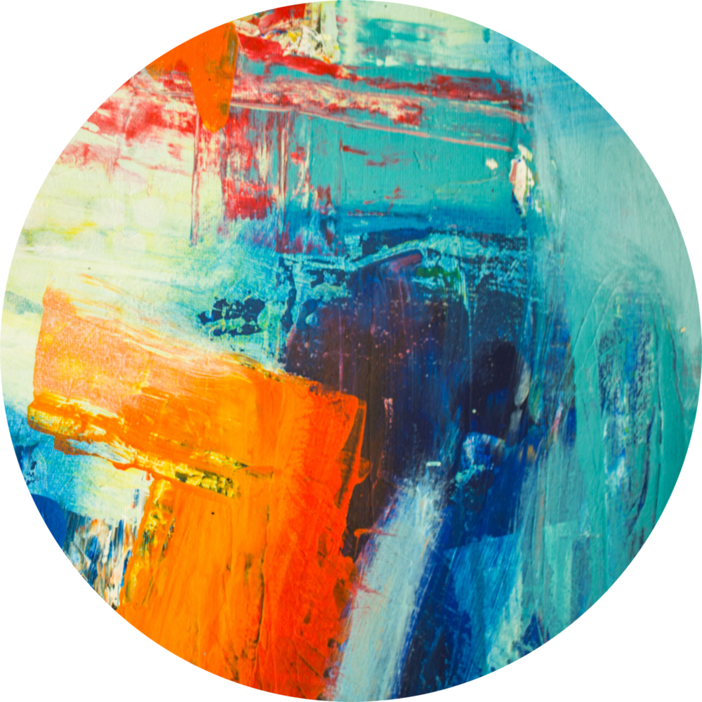 Arte della parete di vetro Astratto