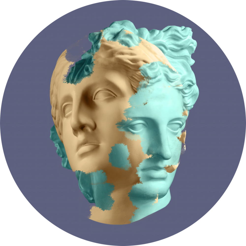 Split Glass Wall Art