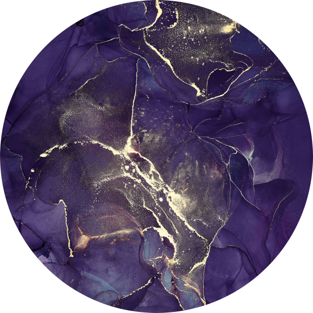 Arte della parete di vetro Flusso astratto