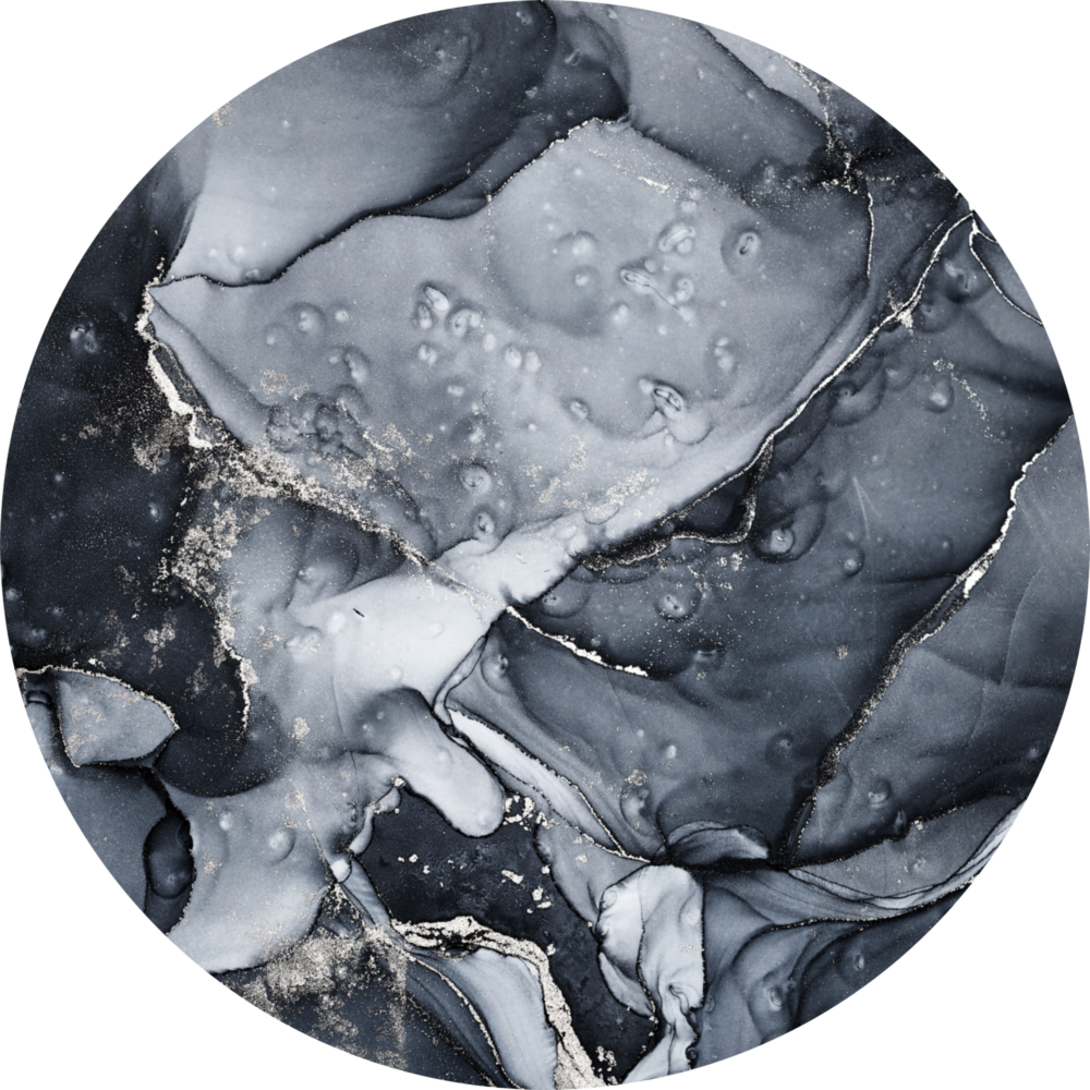 Arte della parete di vetro Flusso astratto