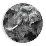 Elephant Glass Wall Art