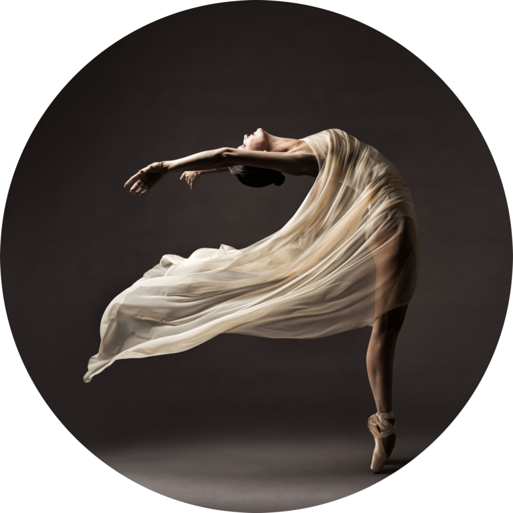 Arte della parete di vetro Balletto