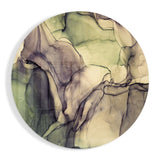 Tableau en verre Marbre vert - 60x60 cm