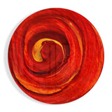 Tableau en verre Cycle rouge - 60x60 cm