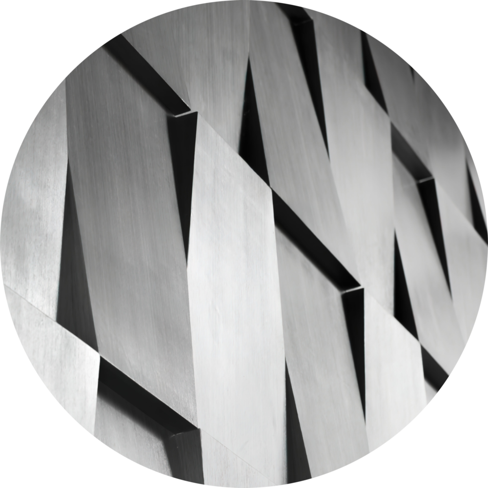 Abstrait Impression sur verre