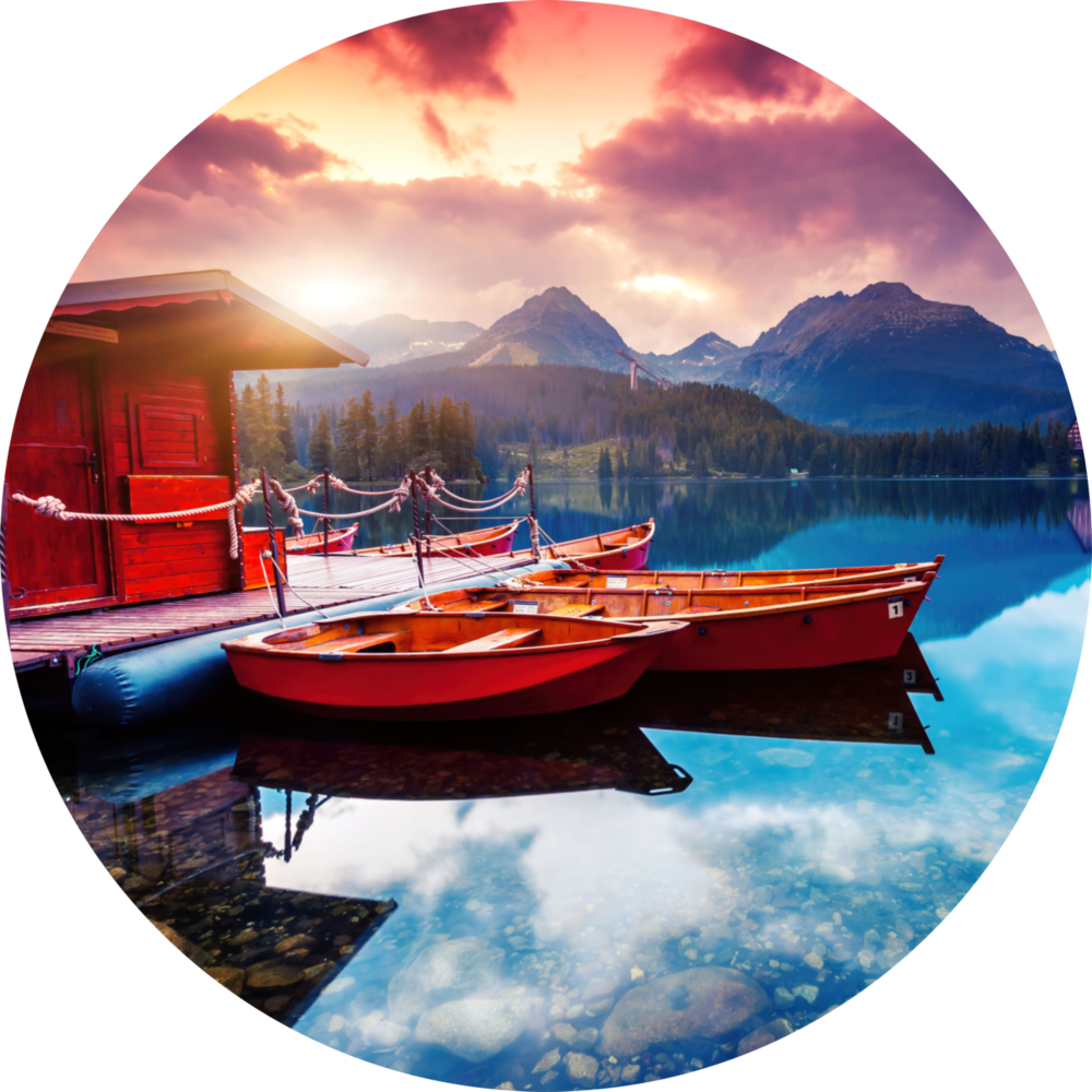 Coastal Glass Wall Art