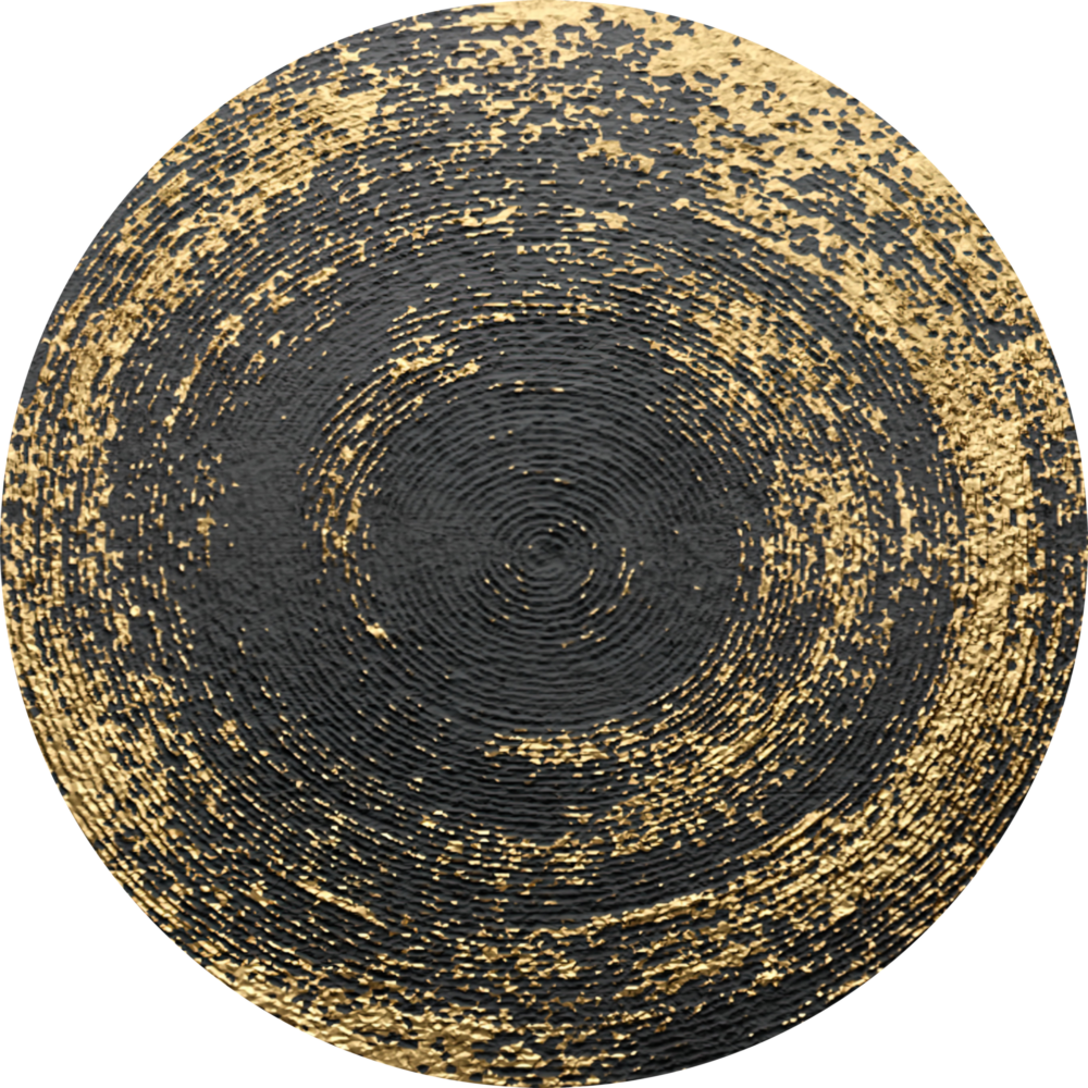 Abstract Loop Glass Wall Art