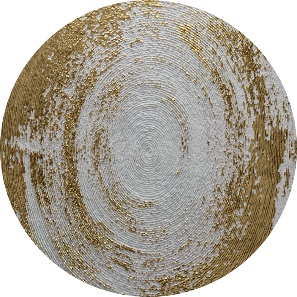 Boucle abstraite Impression sur verre