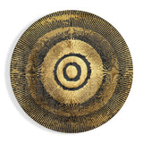 Tableau en verre Boucle abstraite - 60x60 cm
