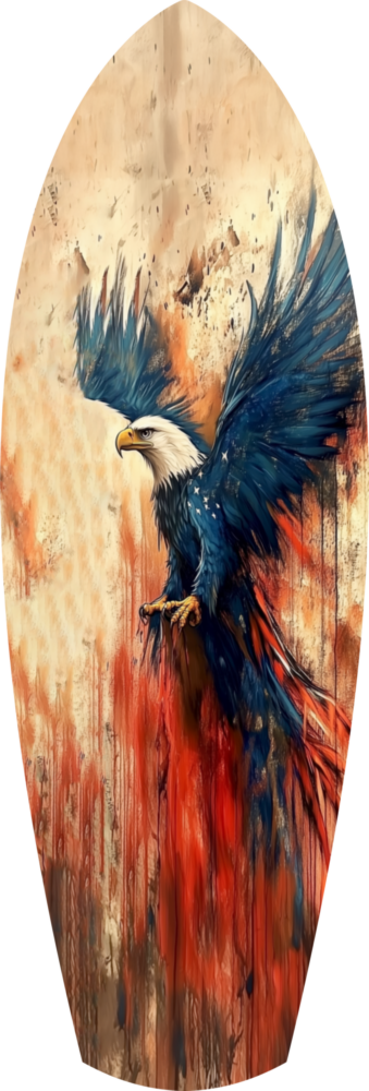 American Eagle Glass Wall Art