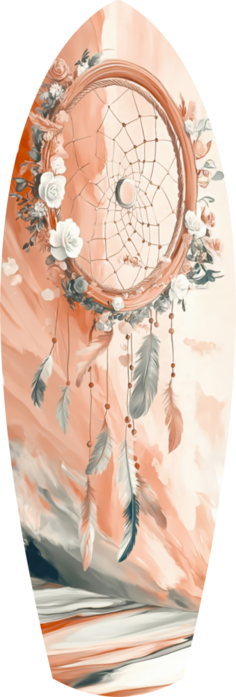 Dreamcatcher Glass Wall Art