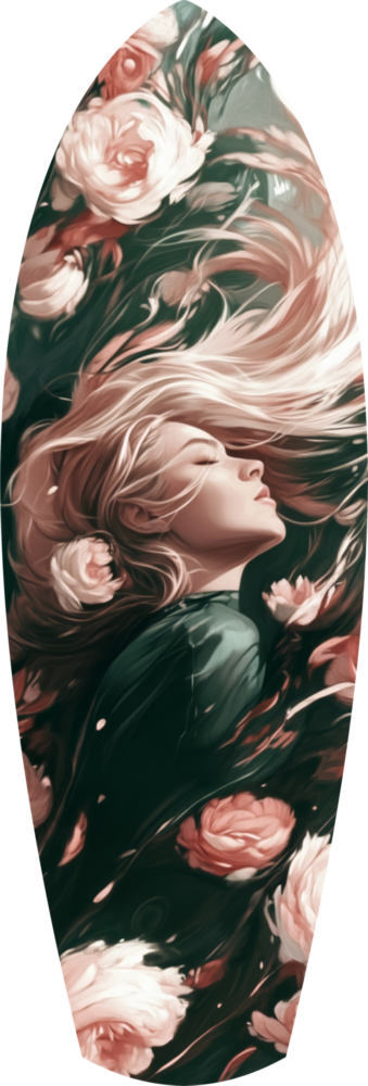 Blooming Breeze Glass Wall Art